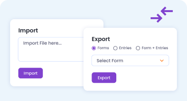 Import & Export Forms