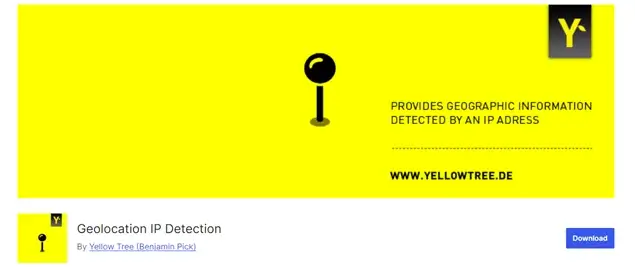 Geolocation IP Detection by Yellow Tree